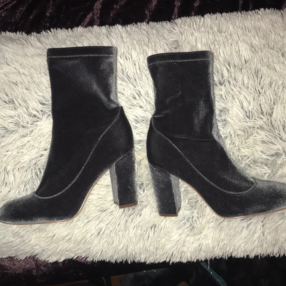 Sam Edelman velvet boots